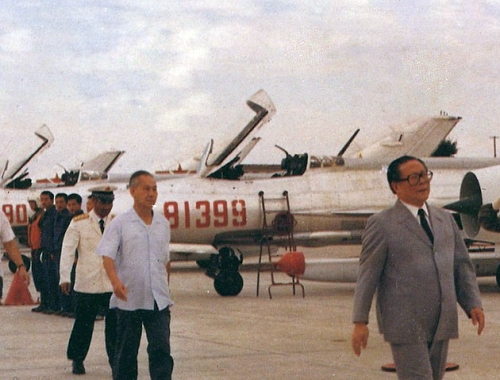 Early Chengdu J-7I Fishbed