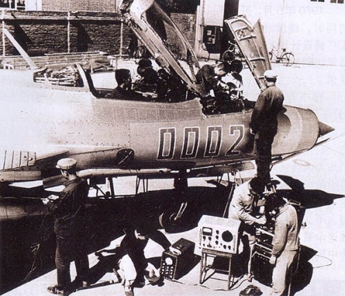 Chinese J-7 prototype