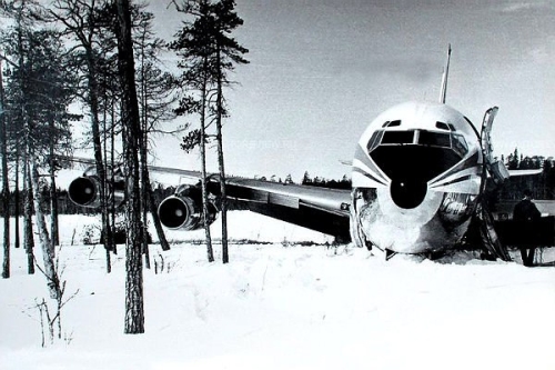 Korean Air Lines Boeing 707 in USSR