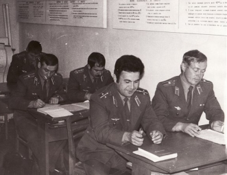 Soviet instructors in Lugovaya