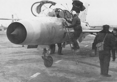 Soviet MiG-21U Mongol-A Sary Shagan