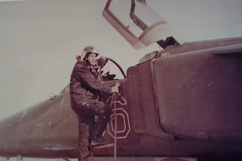 Soviet MiG-23BN Flogger-H at Lugovaya AB in eighties