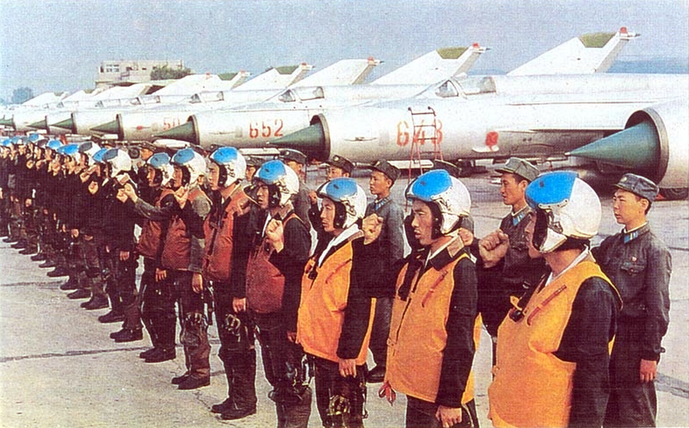 North Korean People's Army Air Force MiG-21MF Fishbed-J