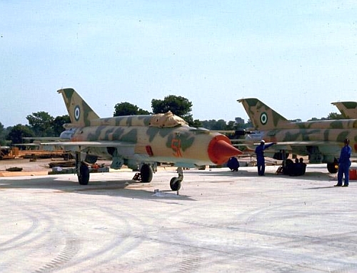 Nigerian MiG-21MF Fishbed-J