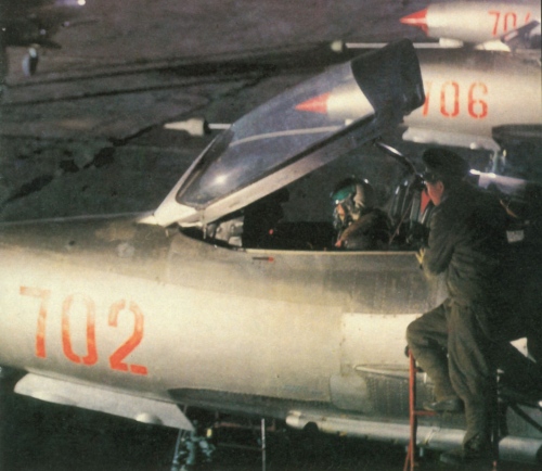 Early North Korean J-7I Fishbed