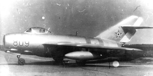 In 1968 the Hungarian MiG-15bis Fagot-B jets worn two red invasion bands over Czechoslovakia.