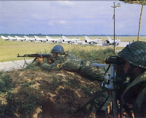 Polish Tactical Air Forces Su-7 Fitters in the eighties