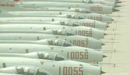 PLAAF Chengdu J-7E (MiG-21) Fishbed