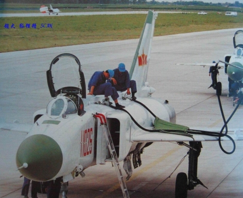 Chinese 1st Fighter Divisions Shenyang J-8B Finback-B, Anshan