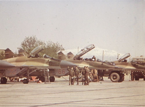 MiG-29s at Kokayty airport