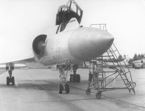 Tu-128 Fddler at Talagi airport in 1973