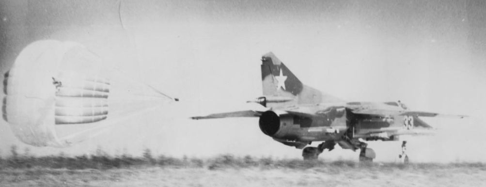 Soviet MiG-27 Flogger-D at the Chortkov airport