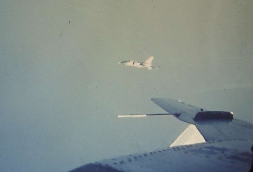 The Soviet 57th Guard Fighter Air Regiment PVO's Su-15TM 'Flagon-F'interceptors at the Besovets airport.