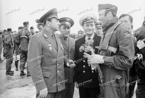 Swedish SAAB J-35 Draken at Kubinka USSR in 1972