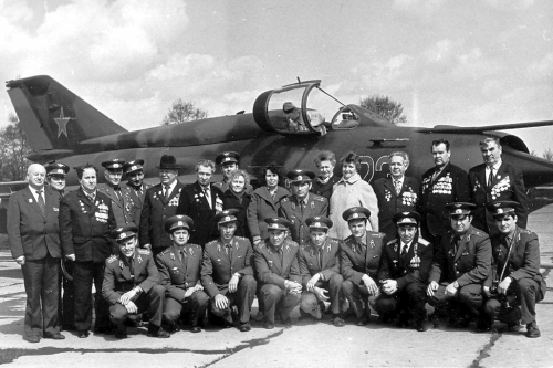 USSR MiG-21bis Fishbed-N tactical fighter at Chortkov airport. Photo: Kapustin Mikhail Mikhailovich