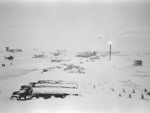 Soviet MiG-31 Foxhound at Norilsk airport