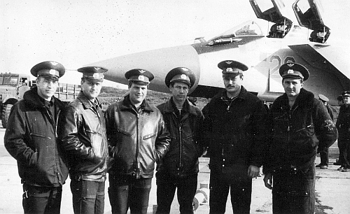 Soviet MiG-31 Foxhound at Norilsk airport