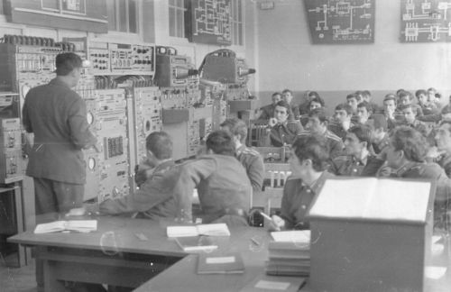 Soviet air navigator training in Vorosilovgrad