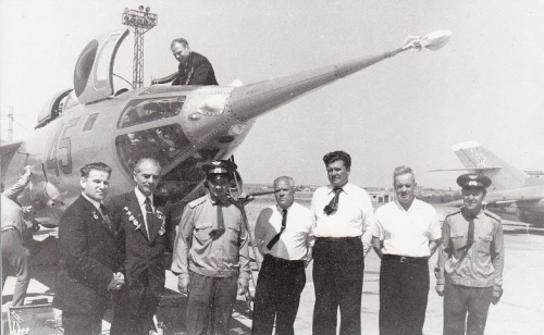 Yak-28PP Brewer-E electronic countermeasures aircraft of the 678th Guards Regiment at Kambala airfield