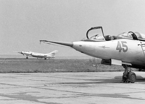 Soviet Yak-28U Maestro at Kolomija