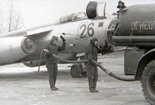 Soviet Yak-28R Brewer-D at Kolomija