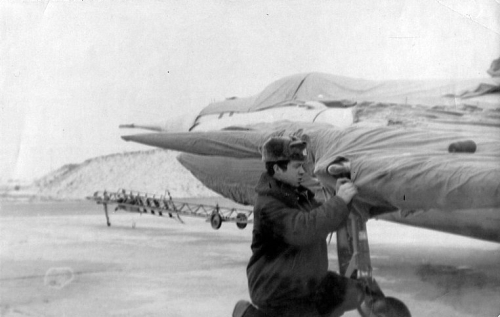 USSR Yakovlev Yak-28 bombers at the Cherlyany airport