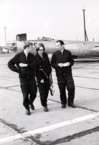 USSR Yakovlev Yak-28 bombers at the Cherlyany airport