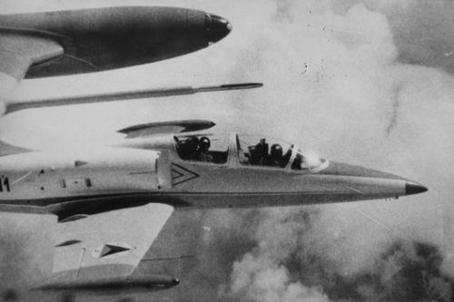 Afghan Air Force L-39C Albatros over Czechoslovakia