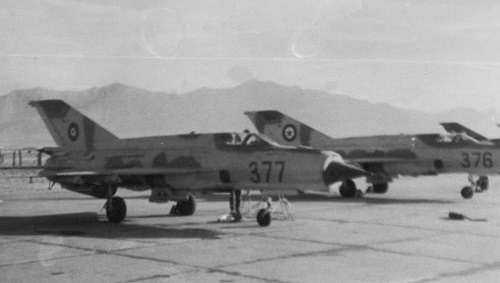 Afghan Air Force MiG-21bis Fishbed-N