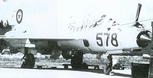Afghan Air Force MiG-21U Mongol-A