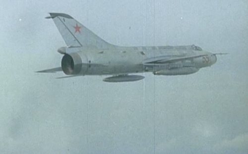 Soviet basic Su-17 Fitter-C in 1974.