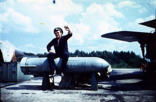 Soviet 372th APIB MiG-27M at Daugavpils-Lociki