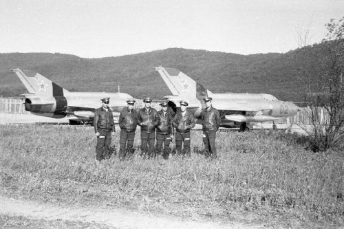 MiG-21R 752nd orap at reserve airport close to the Chinese border MiG-21R 752nd orap at reserve airport close to the Chinese border