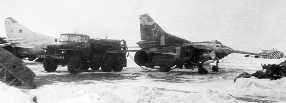 Soviet 404th regiment MiG-23M at Orlovka airport. Photo: Evgeny Tuzov collection Soviet 404th regiment MiG-23M at Orlovka airport. Photo: Evgeny Tuzov collection
