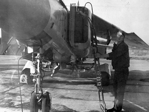 USSR MiG-23M and special pylon az Orlovka USSR MiG-23M and special pylon az Orlovka
